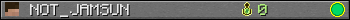 Benutzerleisten 350x20 für NOT_JAMSUN