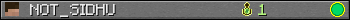 NOT_SIDHU userbar 350x20