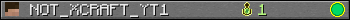 NOT_XCRAFT_YT1 userbar 350x20