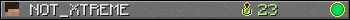 NOT_XTREME userbar 350x20