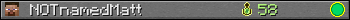 NOTnamedMatt userbar 350x20