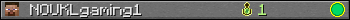 NOUKLgaming1 userbar 350x20