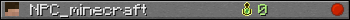 NPC_minecraft userbar 350x20