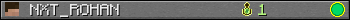 NXT_ROHAN userbar 350x20