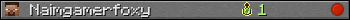 Naimgamerfoxy userbar 350x20