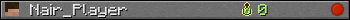 Benutzerleisten 350x20 für Nair_Player
