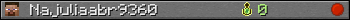 Najuliaabr9360 userbar 350x20