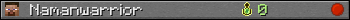 Namanwarrior userbar 350x20