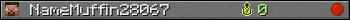NameMuffin28067 userbar 350x20