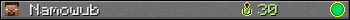 Namowub userbar 350x20