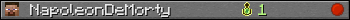 NapoleonDeMorty userbar 350x20