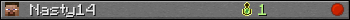 Nasty14 userbar 350x20