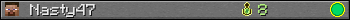 Nasty47 userbar 350x20