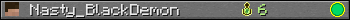 Nasty_BlackDemon userbar 350x20