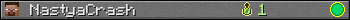 NastyaCrash userbar 350x20