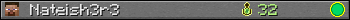 Nateish3r3 userbar 350x20