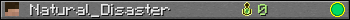 Natural_Disaster userbar 350x20