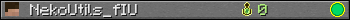 NekoUtils_fIU userbar 350x20