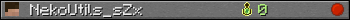 NekoUtils_sZx userbar 350x20