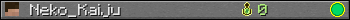 Neko_Kaiju userbar 350x20