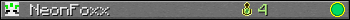 NeonFoxx userbar 350x20