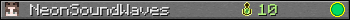 NeonSoundWaves userbar 350x20