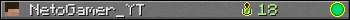 NetoGamer_YT userbar 350x20