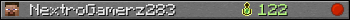 NextroGamerz283 userbar 350x20