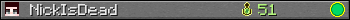 NickIsDead userbar 350x20