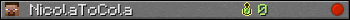 NicolaToCola userbar 350x20