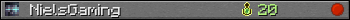 NielsGaming userbar 350x20