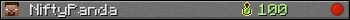 NiftyPanda userbar 350x20