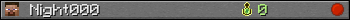 Benutzerleisten 350x20 für Night000