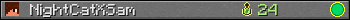 NightCatXSam userbar 350x20