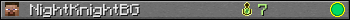 NightKnightBG userbar 350x20