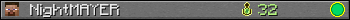 NightMAYER userbar 350x20