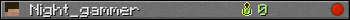 Night_gammer userbar 350x20