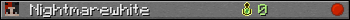 Nightmarewhite userbar 350x20