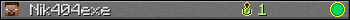 Nik404exe userbar 350x20
