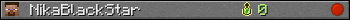 NikaBlackStar userbar 350x20