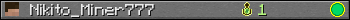 Юзербар 350x20 для Nikito_Miner777