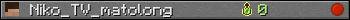 Niko_TV_matolong userbar 350x20