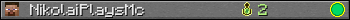 NikolaiPlaysMc userbar 350x20