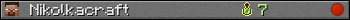 Nikolkacraft userbar 350x20