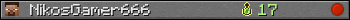 NikosGamer666 userbar 350x20