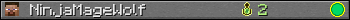 NinjaMageWolf userbar 350x20