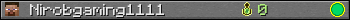 Nirobgaming1111 userbar 350x20