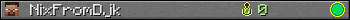 NixFromDjk userbar 350x20