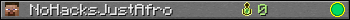 Юзербар 350x20 для NoHacksJustAfro