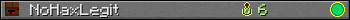 NoHaxLegit userbar 350x20